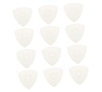 Toyvian 60pcs Professional Nylon Guitar Picks Non Slip Bass Pick for Electric Guitar