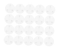 Toyvian 60pcs Safety Covers Socket Protectors for Proofing Prevent Electric Shocks Accidents Childproof Electrical Outlet Protectors