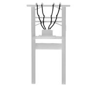 Toyvian 64 Scale Micro Landscape Telegraph Pole Model for Model Train Scenery, Small Garden Decor DIY Supply, Miniature Railway Accessories for Sand Table Scenes