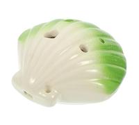 Toyvian 6holes Ceramic Ocarina Cartoon Shell Ocarina Practice Beginners Portable Musical Instrument for Boys and Girls and Adults