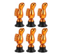 Toyvian 6Pcs Award Trophies Plastic Cups for Adults for Sports Events Game and Holiday Decorations
