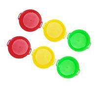 Toyvian 6pcs Beach Sand Sifter for Creative Sieve Lightweight and Portable for Outdoor Fun for Beach Adventures and Sharing with Friends