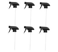 Toyvian 6Pcs Bottle Nozzles Replacement Spray Heads for Watering Plants and Cleaning for Bottles Durable Leak Design
