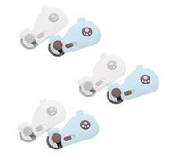 Toyvian 6pcs Boy Girl Safety Locks for Cabinets Fridge Proofing Locks Safety Latches for Cupboard for Cupboards