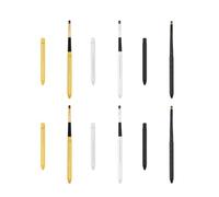 Toyvian 6pcs Compact and Portable Lipstick Applicator Makeup Brush with Bionic Fiber, Reducing Beauty Product Waste, for Carrying and Storing in Cosmetic Bag