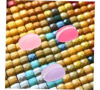 Toyvian 6pcs Diamond Drawing Fixators Magnetic Holders Covers for Cross Stitch and Diamond Art Accessories Toolkit