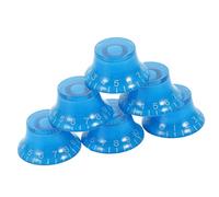 Toyvian 6pcs Electric Guitar Potentiometer Control Knobs for Volume and Tone Stylish Ufo Style Caps Easy to Install Guitar Accessories