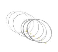 Toyvian 6pcs Electric Guitar Strings Set Durable Strings for Sound for Guitarists Replacement Guitar Accessory