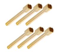 Toyvian 6pcs Electric Guitar Tremolo System Screws String Locking Mounting Replacement Parts for Stable Tuning and Modern Aesthetic Enhancement Compatible with Various