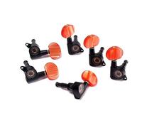 Toyvian 6pcs Enclosed Tuning Pegs for Electric Guitar Replacement for Old Worn Broken Sealed Machine Heads Buttons Strong Guitar Appearance Easy Installation