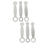 Toyvian 6pcs Flute Pad Repair Tools Durable Flute Repair Tools for Woodwind Instrument Maintenance Easy to Use for Professionals and Enthusiasts Efficient