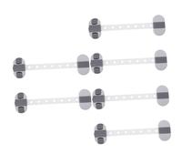 Toyvian 6pcs Fridge Door Lock for Boy Girl Safety Cabinet Lock to Prevent Boy Girl Access to Refrigerators More Proofing for Home Use