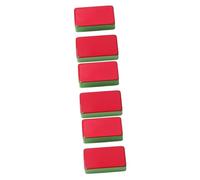 Toyvian 6pcs Fully Enclosed Brass Guitar Pickup Covers Red and Green Single Coil Shield Anti Stain-resistant Protects Guitar Pickup during Performance