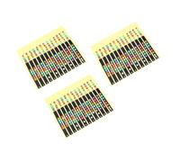 Toyvian 6pcs Guitar Fretboard Sticker Fingerboard Decals for Guitar Beginners Learn Scales Stickers Dots for Practice