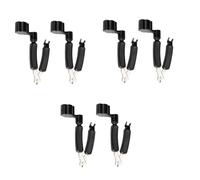 Toyvian 6pcs Guitar Repair Tool Three One String and Winder for Easy String Changes Compact Design for Luthiers and Musicians Convenient Black Guitar Supplies