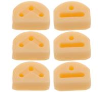 Toyvian 6pcs Guitar String Buckle Bridge Beads for Nylon String Guitar Classical Flamenco Ukulele Music Instrument Replacement Parts