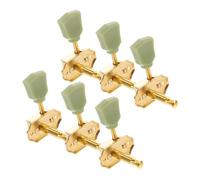 Toyvian 6pcs Guitar Tuning Pegs Vintage Jade Electric and Acoustic Machine Heads Easy to Install Compatible Various Guitars Essential for Musicians