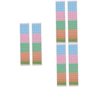 Toyvian 6pcs Guzheng Scale Sticker for Beginners Music Learning Tool for Guzheng Practice Easy Use Adhesive Note Decals for String Recognition and Finger Memory Aid
