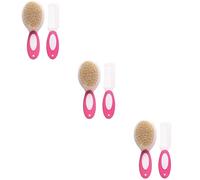 Toyvian 6pcs Hairbrush Ergonomic Newborn Hair Brush for Boy Girl Care Gentle Delicate Scalp Design for Newborns