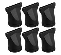 Toyvian 6pcs Heat-resistant Hair Dryer Nozzle Narrow Concentrator Replacement Tips for Blow Dryers Diameter Fit for Salon and Home Styling