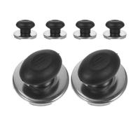 Toyvian 6pcs Heat Resistant Pp Kettle Replacement Lid Knobs with Detachable Lid Cap for Tea Kettle, Suitable for Office and Home Use, Easy to Clean and Multi-Purpose