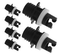 Toyvian 6Pcs Kayak Pump Valve Adapters Inflatable Boat Air Valve Converters for Paddle Board and Sup Kayak Air Pump Connector Set for Water Sports Accessories