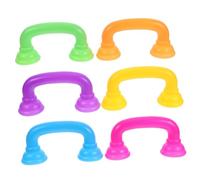 Toyvian 6pcs Kids Toy Telephone with Auditory Feedback System and Speech Tool for Pronunciation Improvement, Safe Pp Material with Versatile Play for Home and Kindergarten Use