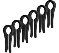 Toyvian 6pcs Kitchen Security Lock for Gas Stove Knobs Boy Girl Safety Covers Prevents Accidental Touch While Cooking Plastic Material for Stove and Oven Protection