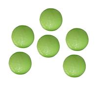 Toyvian 6Pcs Luminous Golf Balls Fluorescent Automatic Light Absorption Glow the Dark Balls for Night Play Durable and Design
