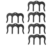 Toyvian 6pcs Metal Music Clips Page Holders for Piano Guitar and Violin Practical Sheet Music Clips for Easy Reading and Playing High-grade Score Holders for Musicians