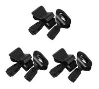 Toyvian 6pcs Microphone Clips Lightweight Mic Clamp for Handheld Microphones Versatile Spring Clip for Music Documents Easy Installation