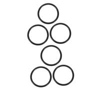 Toyvian 6pcs Music Mat Singing Bowl Cushion Handmade Bowl Ring for Buddhist Instruments Soft Material