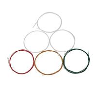 Toyvian 6pcs Nylon Guitar Strings Classical Acoustic Guitar Assorted to Replacement for Beginners and Performers