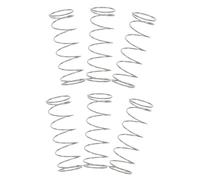 Toyvian 6pcs Piston Key Spring for Trumpet Trumpet Button Springs Replaceable Part Button Components for Music Practice