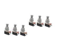 Toyvian 6pcs Portable Guitar Foot Effects Pedal Position Switch for Music Instrument Tool for Live Performance and Studio Recording