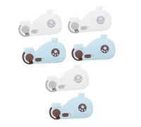 Toyvian 6pcs Proofing Locks Fridge Boy Girl Safety Locks Easy to Install Protect Toddlers from Accidents