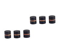 Toyvian 6pcs Rosewood Effect Control Knobs for Electric Guitar Bass Guitar Replacement
