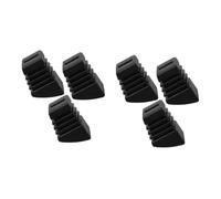 Toyvian 6pcs Rubber Feet for Drum Rack Stands Cymbal Stand Leg Protectors Non- Mats for Drummers for Indoor and Performance Use