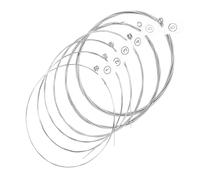 Toyvian 6pcs Rust Electric Guitar Strings for Professional Use Replacement Guitar Strings Independent Packaging Suitable for Music Performance and Practice Sessions