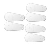Toyvian 6pcs Safety Cabinet Locks Boy Girl Locks for Door Cabinet Easy Operation for Home Safety