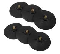 Toyvian 6Pcs Sandbag Sucker Cups Replacement for Stable Punching Durable Rubber Construction for Training for Boxing and Combat Sports