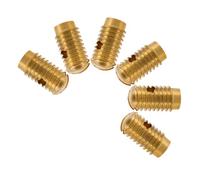 Toyvian 6pcs Sax Neck Screws Saxophone Adjusting Screw Replacement Parts for Alto Saxophone Repair Musical Instrument Maintenance