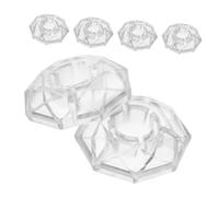 Toyvian 6pcs Shaped Guitar Effect Pedal Caps Easy to Install Footswitch Topper for Enhanced Control Compatible Pedal Brands