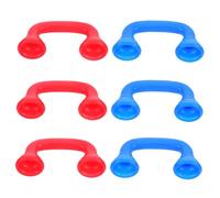 Toyvian 6pcs Speech Learning Phone with Auditory Feedback for Pronunciation Training Early Education Tool for Language Skills Development Red Blue Simulation Telephones for Home and School