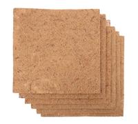 Toyvian 6pcs Sturdy Reptile Chicken Mats Made from Natural Coconut Fiber, Lightweight and Comfortable Breeding Pads for Pet Chickens and Reptiles in Breeding Environments