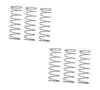 Toyvian 6pcs Sturdy Trumpet Spring Easy Install Button Spring for Trumpet Repairs