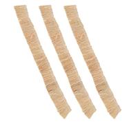 Toyvian 6pcs Thatch Grass Roof Miniature Tiny Hay Roof Lightweight Versatile Crafting Material Natural Rustic Atmosphere for Creative Landscape Model House Decoration