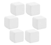 Toyvian 6pcs Turtle Tortoise Calcium Cubes for Reptiles Mineral Molar Chew Blocks for Water Turtles Lizards and Geckos Safe Digestible for Enhanced Strength and Health