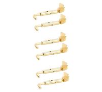 Toyvian 6pcs Violin Chin Rest Screws Strong Clamp for Violin Chin Rest Screw for Instrument Accessories