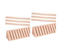 Toyvian 6pcs Wooden Guitar Binding Parts Purfling Strip for Acoustic Classical Guitar Decorative Strip